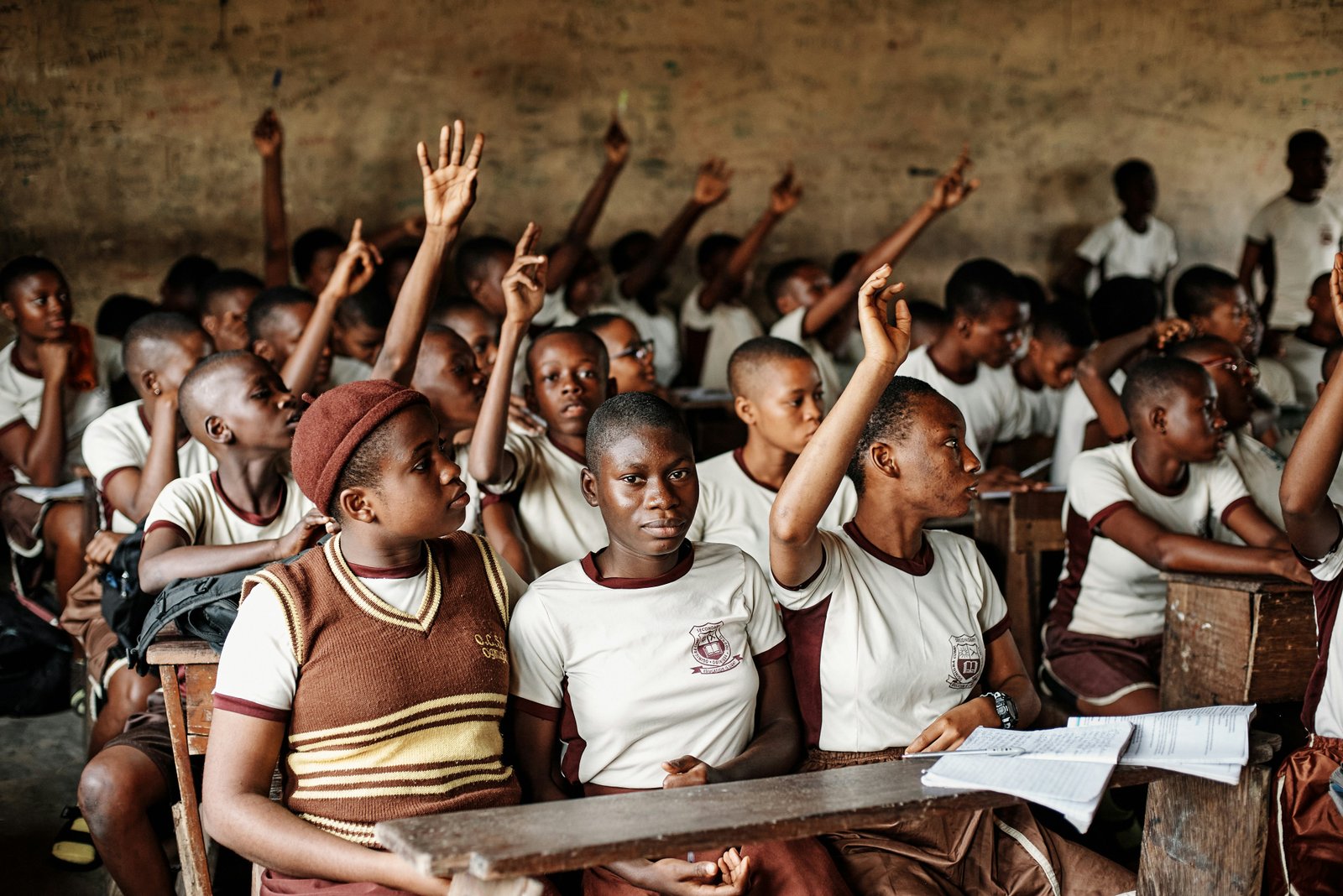 Young people supported by SCD Nigeria